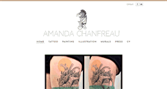 Desktop Screenshot of amandachanfreau.com